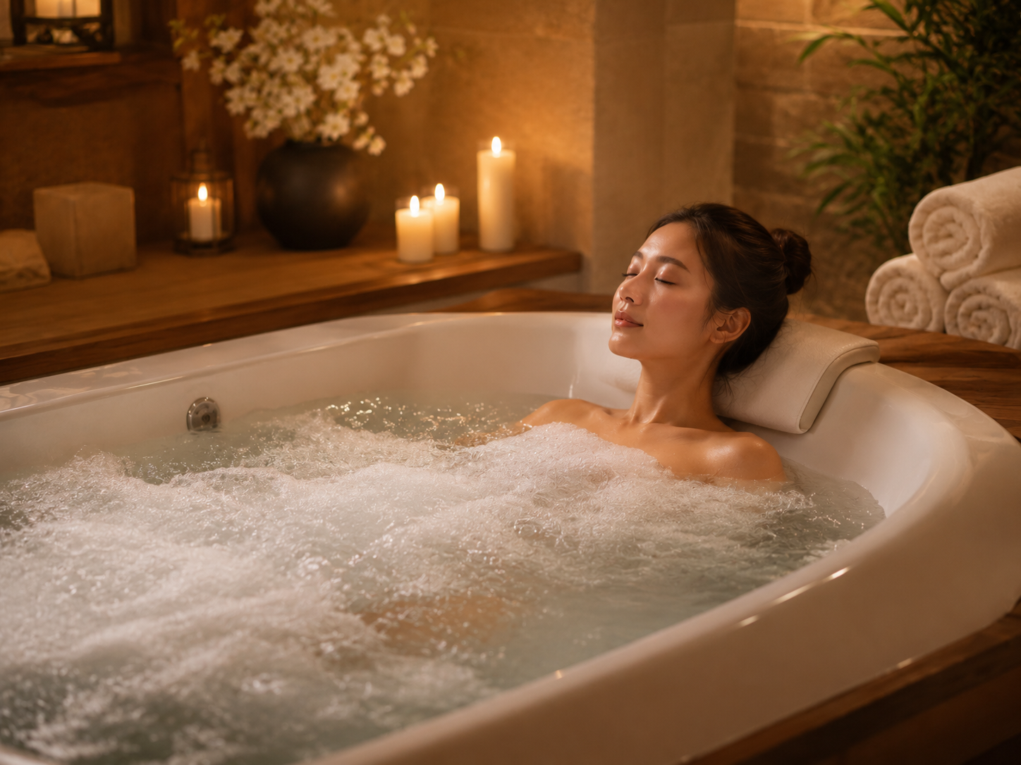 Bain hydromassage