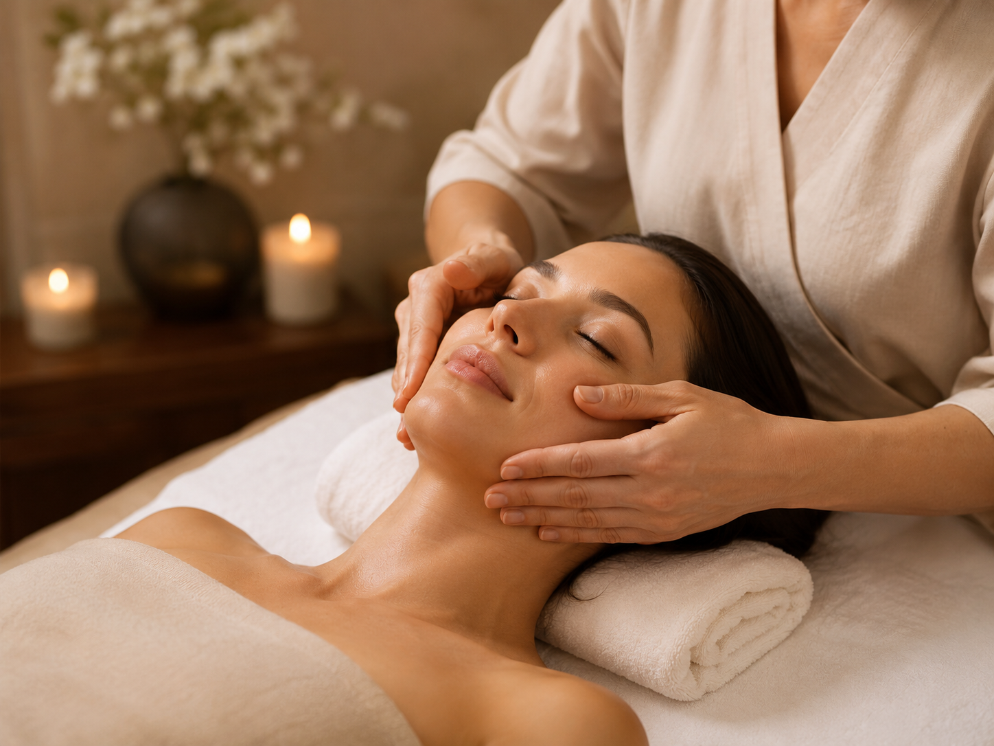 Massage liftant visage Kobido