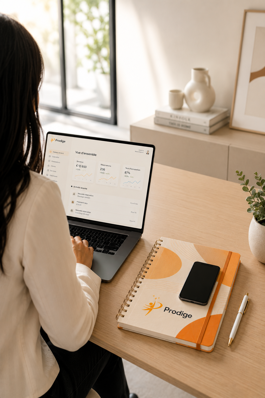 Prodige module pour professionnels de services