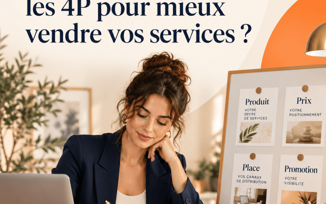 Marketing mix : comment adapter les 4P pour mieux vendre vos services ?
